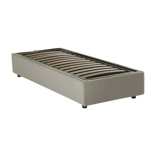 Cama de solteiro de tecido Cama de solteiro de tecido