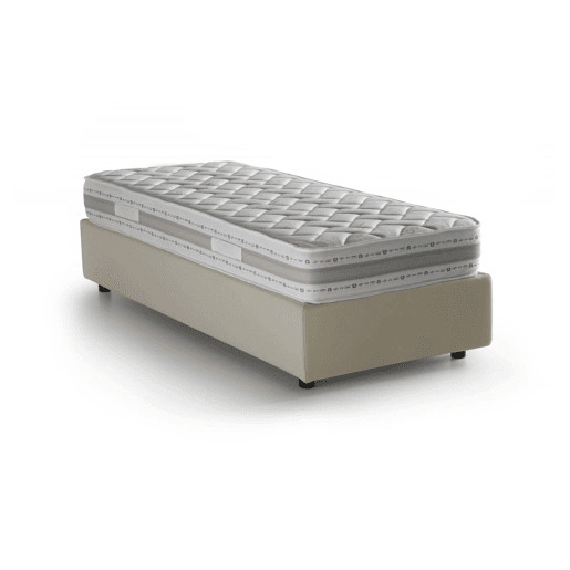 Cama de solteiro de tecido