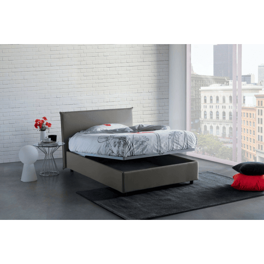 Cama quadrada e meia de tecido