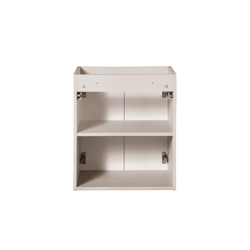Móvel simples lavatório embutido 50cm 2 portas Riva Caxemira Móvel simples lavatório embutido 50cm 2 portas Riva Caxemira