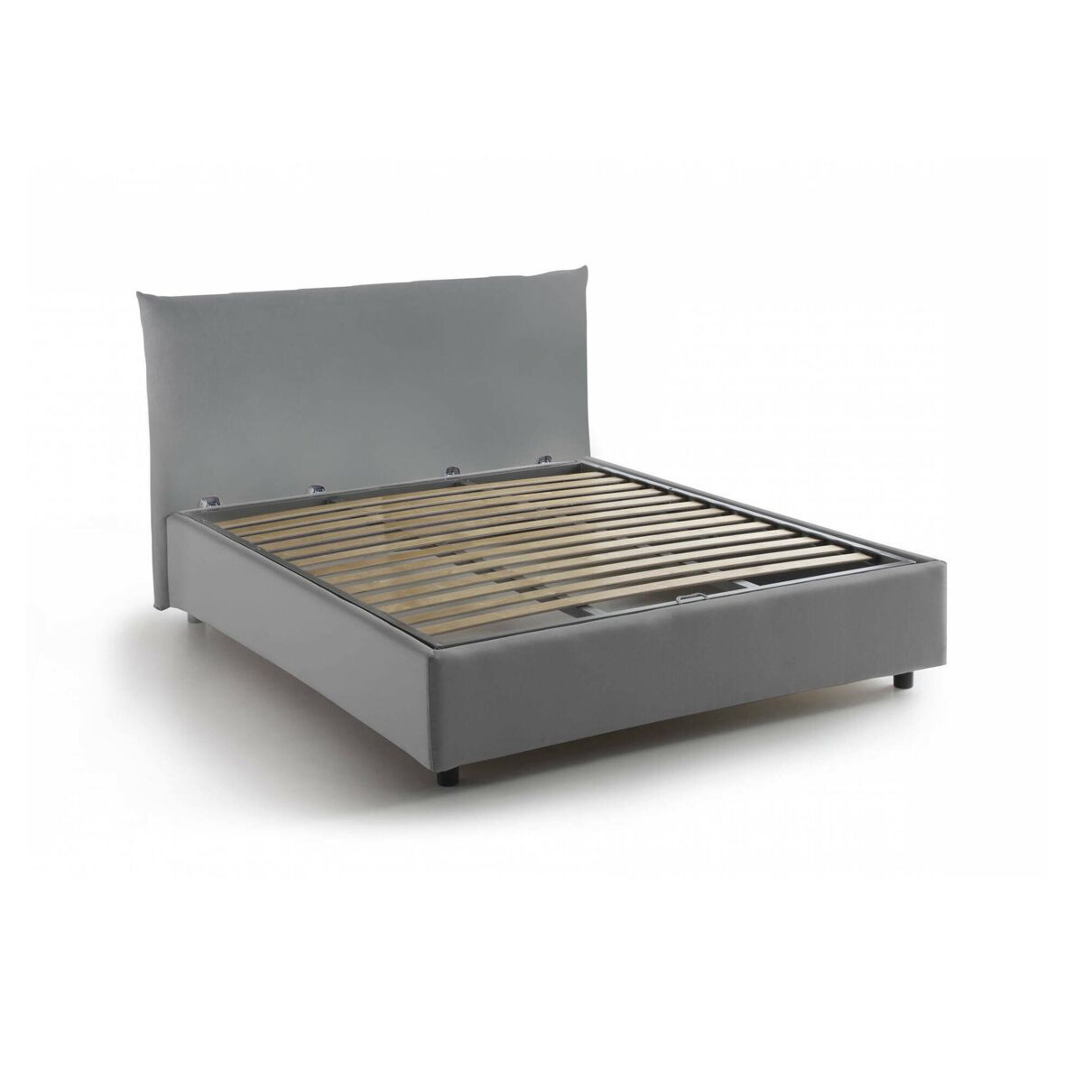 Cama quadrada e meia de tecido
