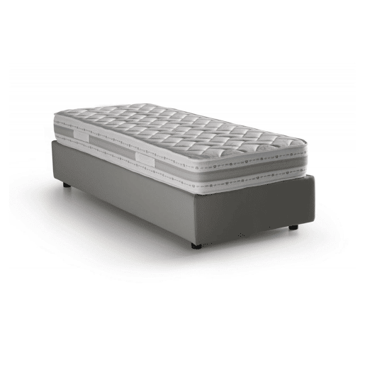 Cama de solteiro de tecido
