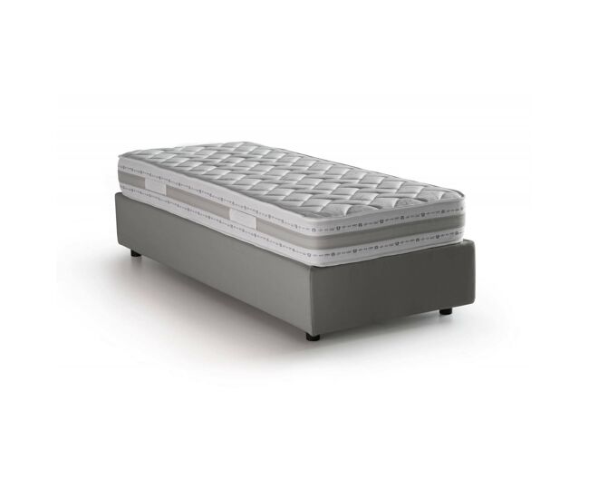 Cama de solteiro de tecido