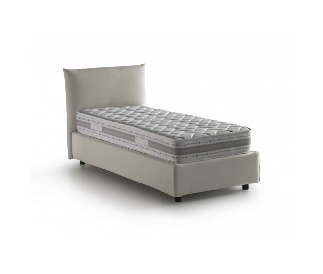 Cama de solteiro de tecido