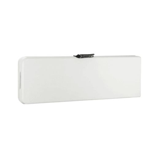 Pack de 2 bancos dobráveis u200Bu200Bpara catering branco 180x28x43cm Thinia Home