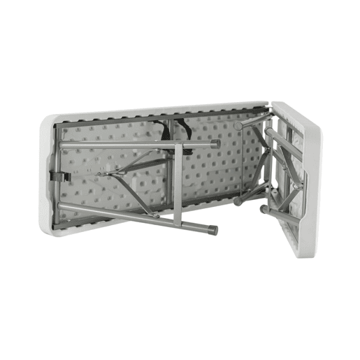 Pack de 2 bancos dobráveis u200Bu200Bpara catering branco 180x28x43cm Thinia Home