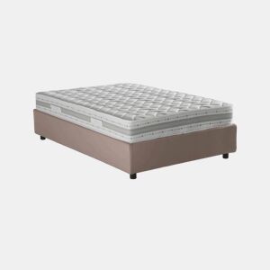 Cama quadrada e meia de tecido