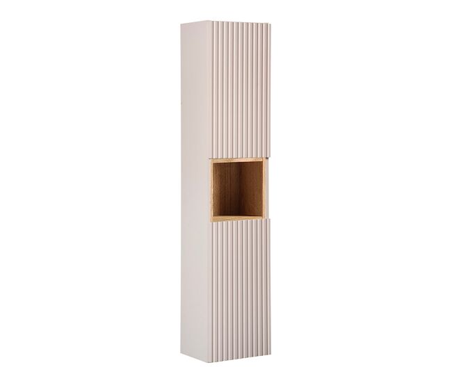 Columna de pared 2 puertas 1 compartimiento riva cachemira y madera