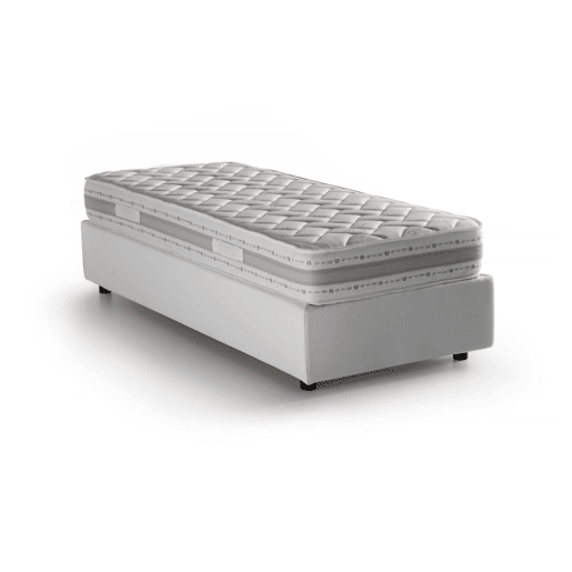 Cama de solteiro de tecido