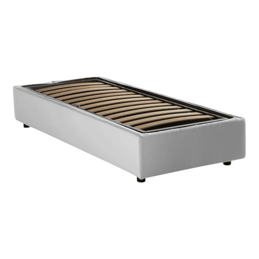 Cama de solteiro de tecido