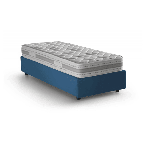 Cama de solteiro de tecido Cama de solteiro de tecido