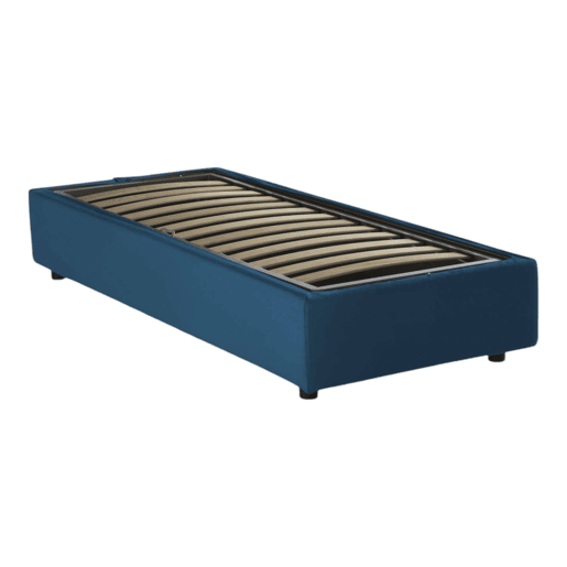 Cama de solteiro de tecido Cama de solteiro de tecido
