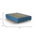 Cama quadrada e meia de tecido 135x215 Cama quadrada e meia de tecido 135x215 Azul