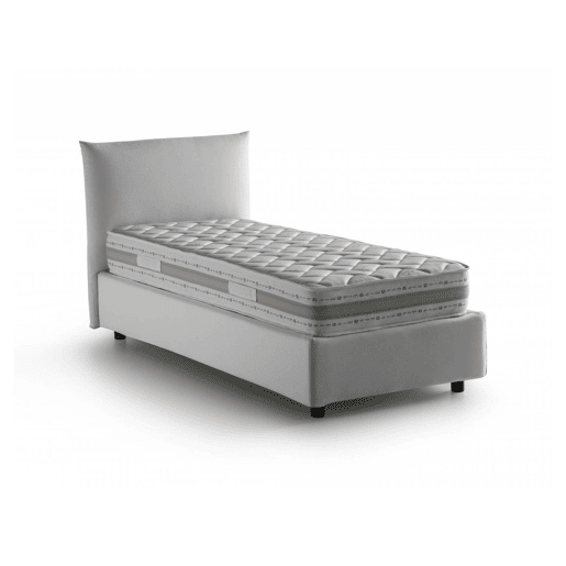 Cama de solteiro de tecido Cama de solteiro de tecido