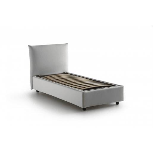 Cama de solteiro de tecido Cama de solteiro de tecido
