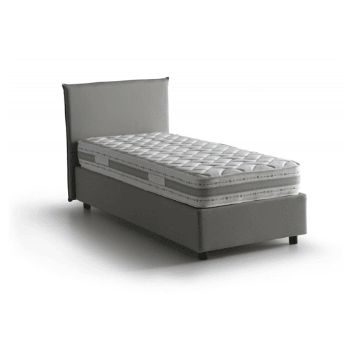Cama de solteiro de tecido