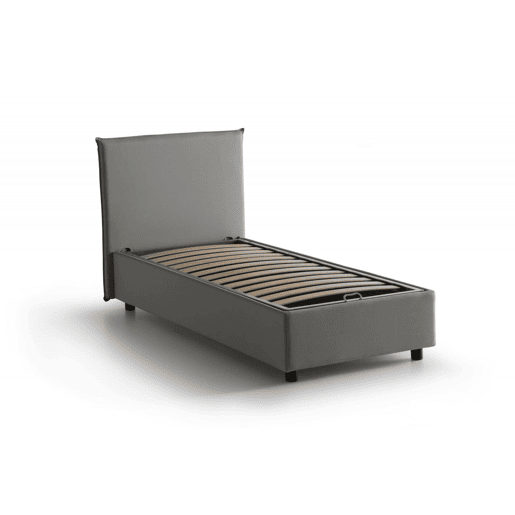 Cama de solteiro de tecido