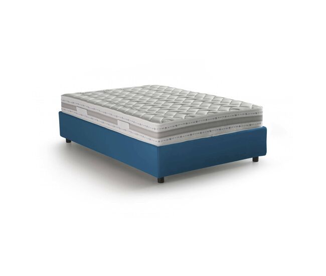 Cama quadrada e meia de tecido