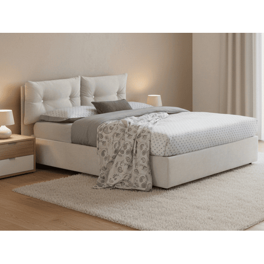 Cama quadrada e meia de tecido Cama quadrada e meia de tecido