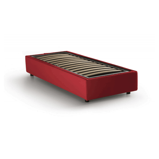 Cama de solteiro de tecido Cama de solteiro de tecido