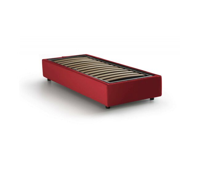 Cama de solteiro de tecido