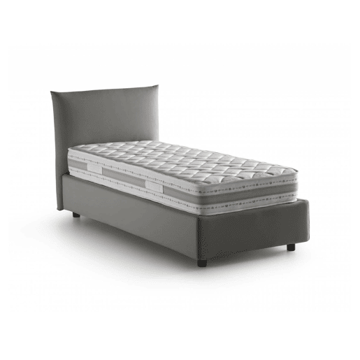 Cama de solteiro de tecido Cama de solteiro de tecido