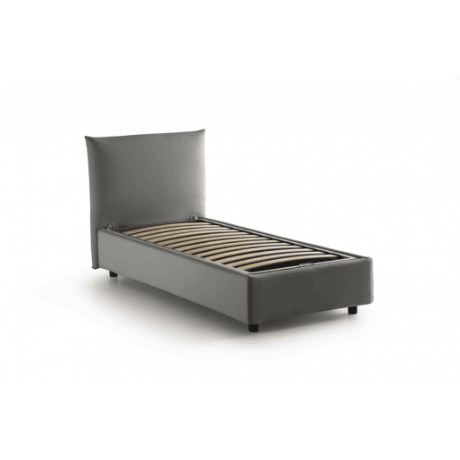 Cama de solteiro de tecido Cama de solteiro de tecido