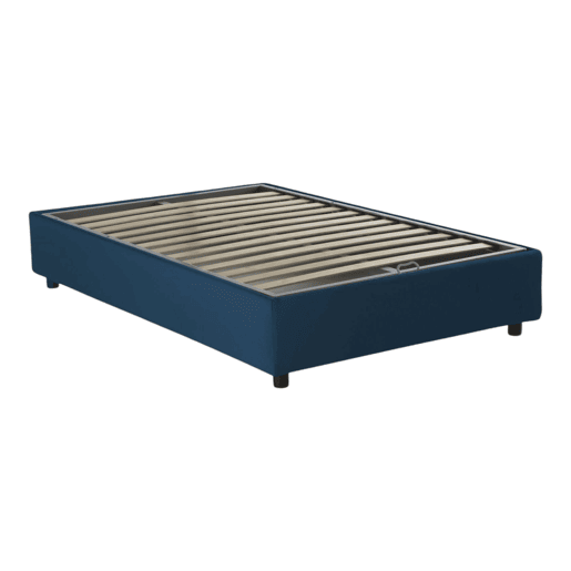Cama quadrada e meia de tecido