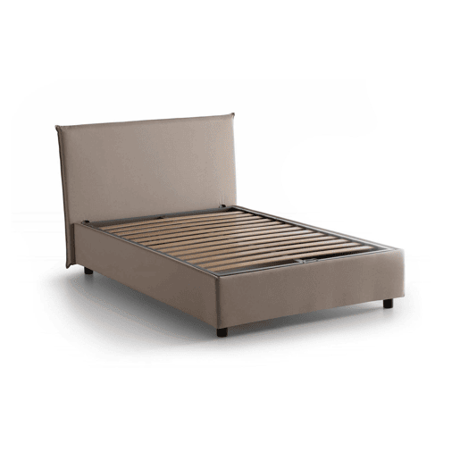 Cama quadrada e meia de tecido