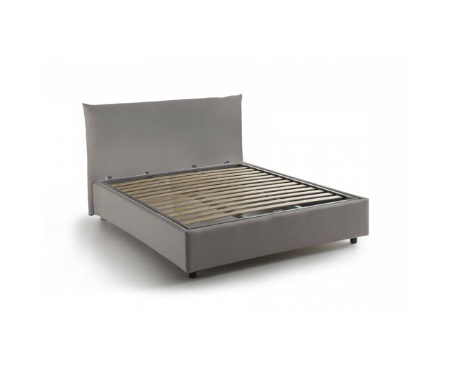 Cama quadrada e meia de tecido