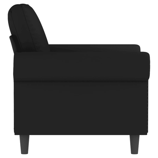 vidaXL Poltrona 60 cm veludo preto vidaXL Poltrona 60 cm veludo preto