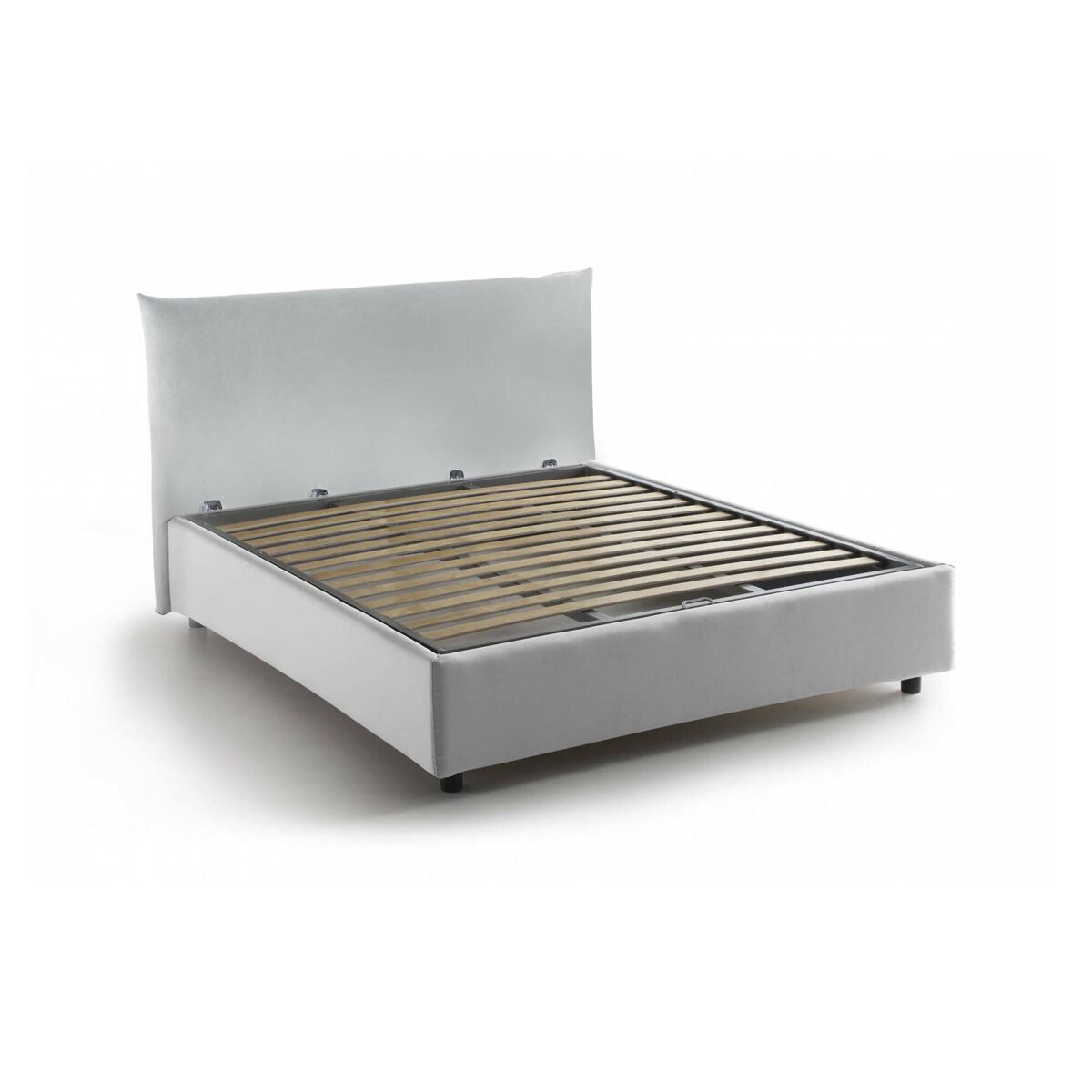 Cama quadrada e meia de tecido