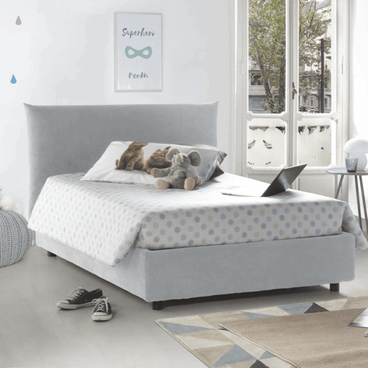 Cama quadrada e meia de tecido Cama quadrada e meia de tecido