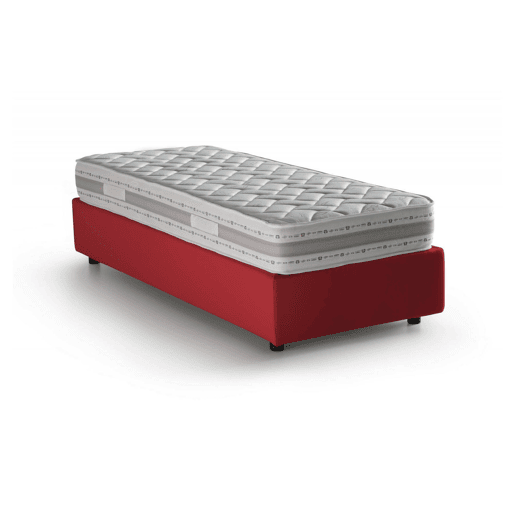 Cama de solteiro de tecido Cama de solteiro de tecido
