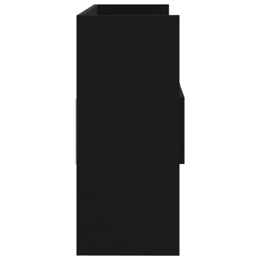 vidaXL Aparador 105x30x70 cm derivados de madeira preto vidaXL Aparador 105x30x70 cm derivados de madeira preto