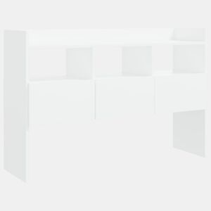 vidaXL Aparador 105x30x70 cm derivados de madeira branco