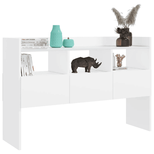 vidaXL Aparador 105x30x70 cm derivados de madeira branco