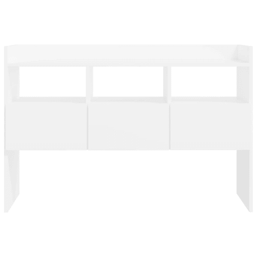 vidaXL Aparador 105x30x70 cm derivados de madeira branco