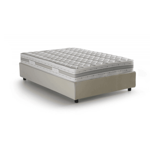 Cama quadrada e meia de tecido Cama quadrada e meia de tecido