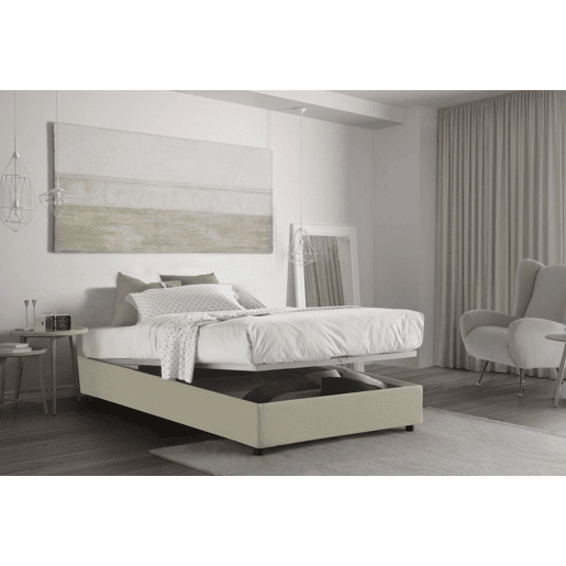 Cama quadrada e meia de tecido Cama quadrada e meia de tecido
