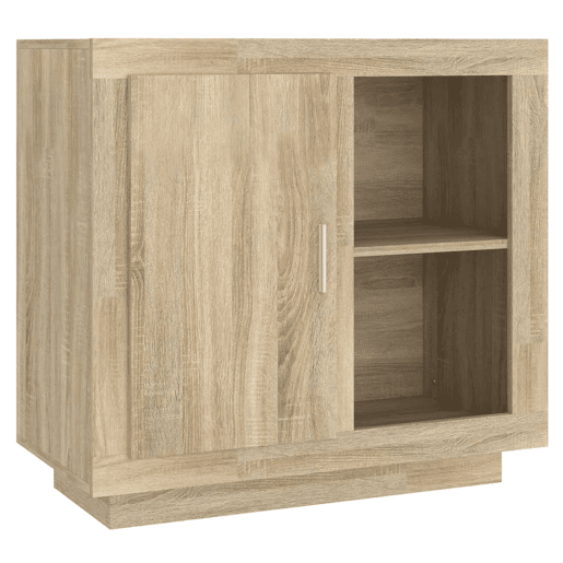 vidaXL Aparador 80x40x75 cm cor carvalho sonoma
