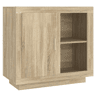 vidaXL Aparador 80x40x75 cm cor carvalho sonoma
