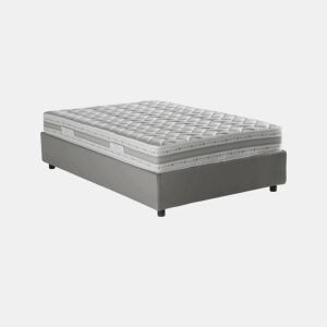 Cama quadrada e meia de tecido