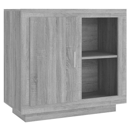 vidaXL Aparador 80x40x75 cm cinzento sonoma