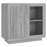vidaXL Aparador 80x40x75 cm cinzento sonoma