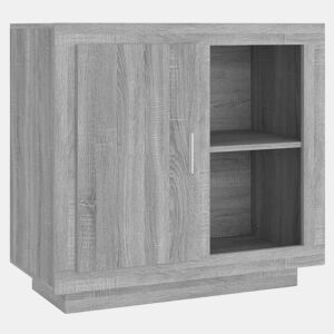 vidaXL Aparador 80x40x75 cm cinzento sonoma