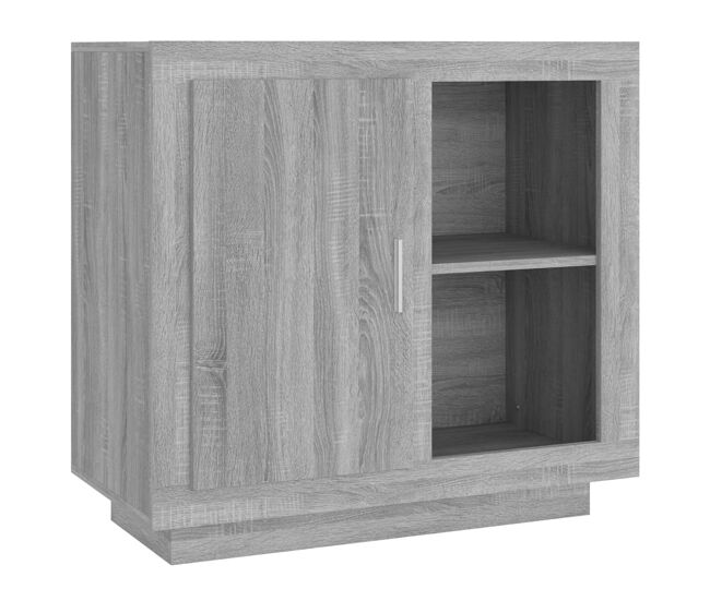 Vidaxl aparador color gris sonoma 80x40x75 cm