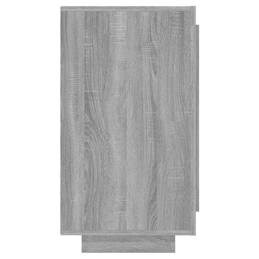 vidaXL Aparador 80x40x75 cm cinzento sonoma