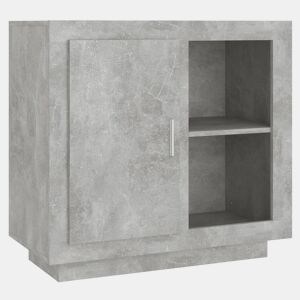 vidaXL Aparador 80x40x75 cm cinza cimento