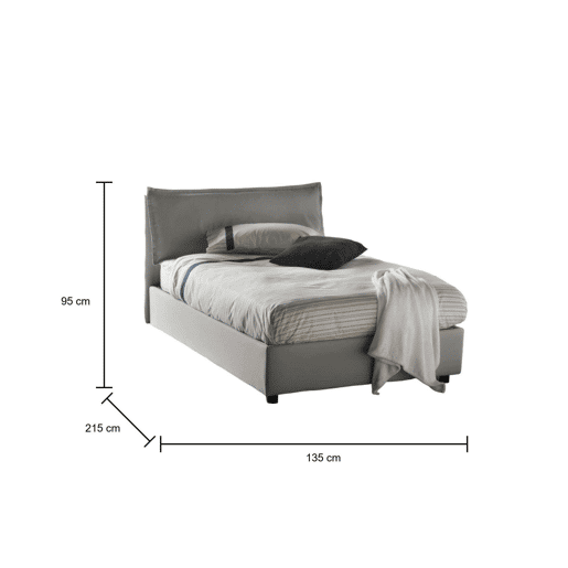 Cama quadrada e meia de tecido Cama quadrada e meia de tecido